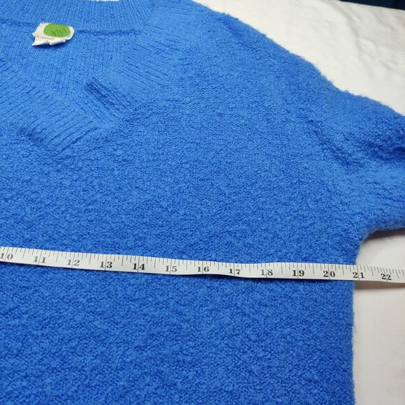 By Anthropologie Clayton Merino Alpaca Wool V Neck Oversized Sweater Medium - Picture 12 of 13